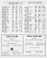 Directory 003, Cavalier County 1954